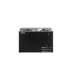 Polarman PLM-B50A 49 7/16" Black Horizontal Bottle Cooler