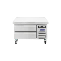 Polarman PLM-CBR36 37 15/16" Refrigerated Chef Base, 2 Drawers, 5.1 cu ft, Stainless Steel