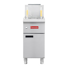 Flamaster FLM-PC11-LP 15 1/2" 11 Gallon Gas Pasta Cooker, Liquid Propane, 122,000 BTU