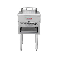 Flamaster FLM-WOK-NG 17 1/2” Wok Range with 13” Ring, Natural Gas, 95,000 BTU