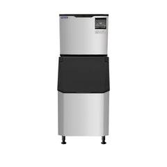 Polarman PLM-329 22" Air-Cooled Cube 350 lb Ice Machine with 275 lb Bin