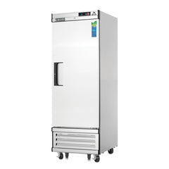Everest EBR1 27" Stainless Steel 21 cu. ft Reach-In Refrigerator, Solid Full Door, Bottom Mount
