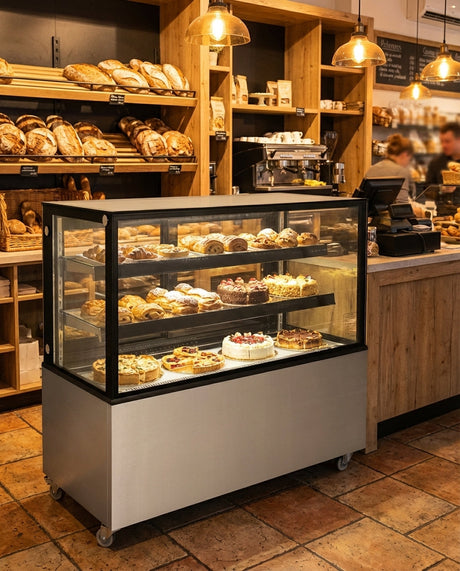 pastry display case
