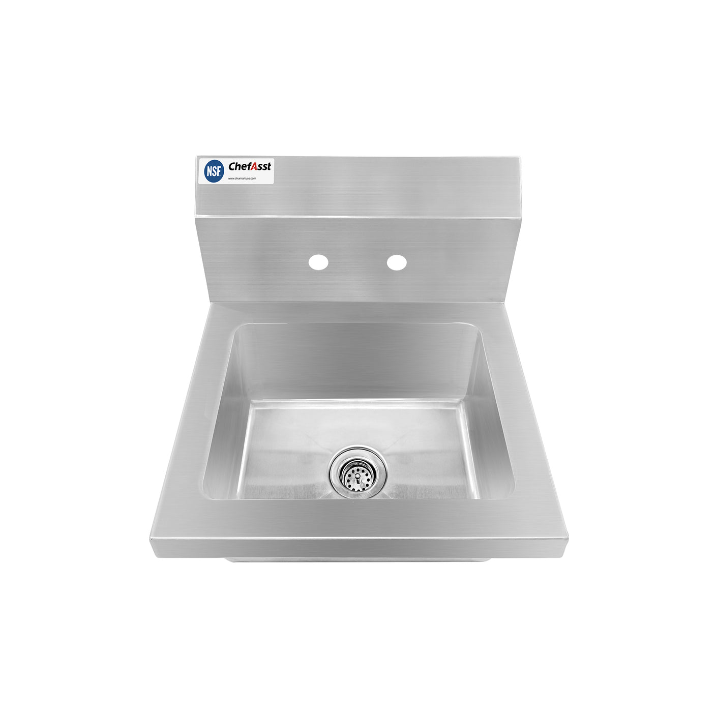 ChefAsst 15" x 15 3/4" CA-HS-15-318-WB Wall Mounted Hand Sink