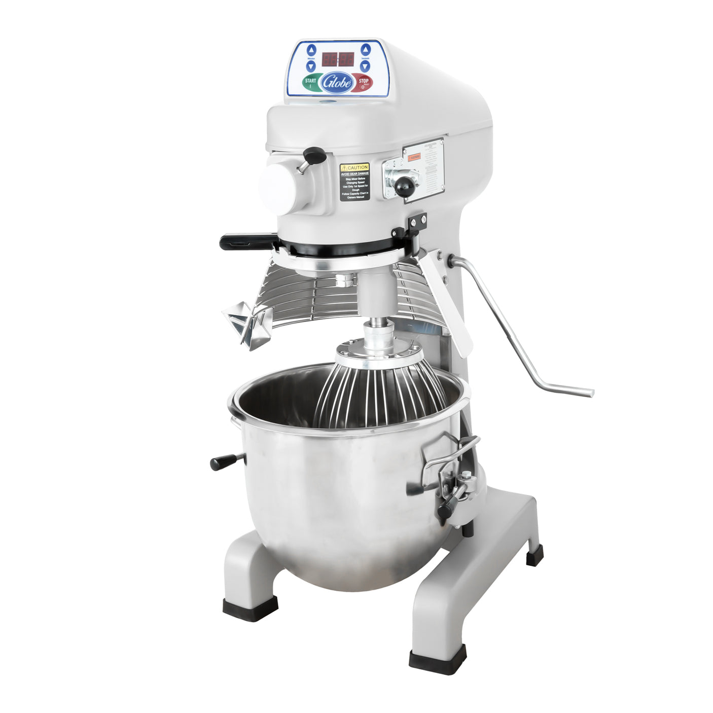 Globe SP20 20 Qt. Planetary Stand Mixer with Guard & Standard Accessories