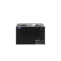 Polarman PLM-B50A 49 7/16" Black Horizontal Bottle Cooler