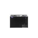 Polarman PLM-B50A 49 7/16" Black Horizontal Bottle Cooler