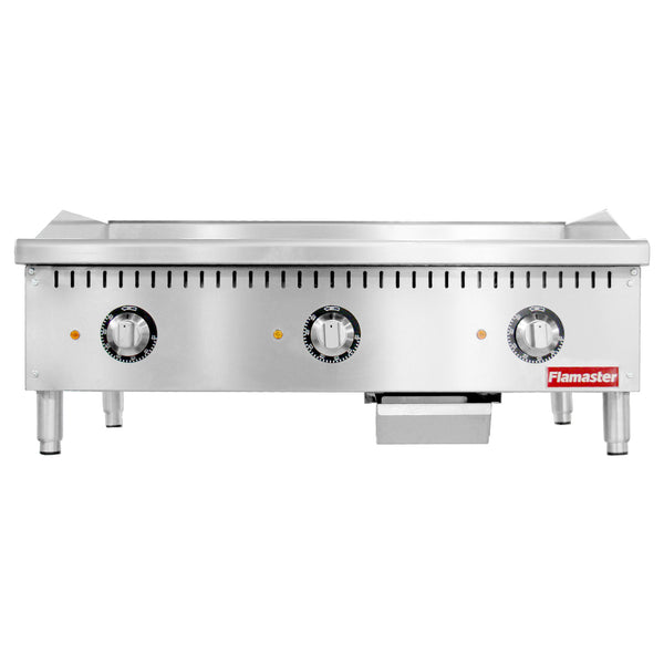 Flamaster FLM-G36-E 36" Commercial Electric Griddle - 208V/240V
