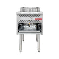 Flamaster FLM-WOK16-LP 17 1/2” Wok Range with 16” Ring, Liquid Propane, 125,000 BTU