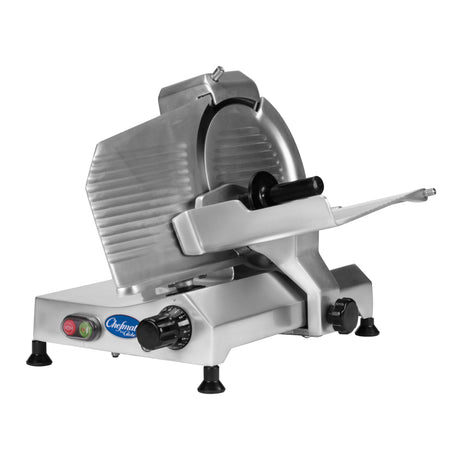 Globe Chefmate C10 10" Manual Gravity Feed Slicer - 1/4 hp