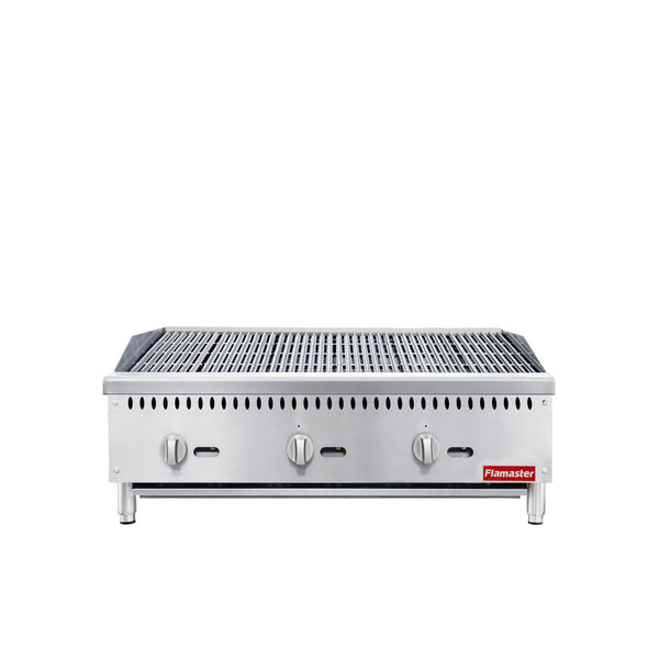 Flamaster FLM-CB36-M 36″ Natural Gas Charbroiler  with 105,000 BTU Output