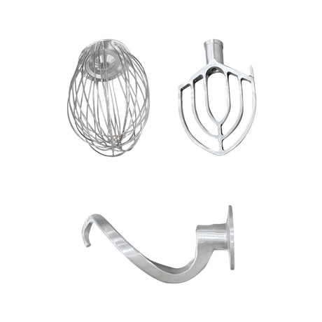 ChefAsst CA-MX20B 20 Qt. 3-Speed Planetary Stand Mixer with Guard & Standard Accessories