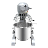 ChefAsst CA-MX20B 20 Qt. 3-Speed Planetary Stand Mixer with Guard & Standard Accessories