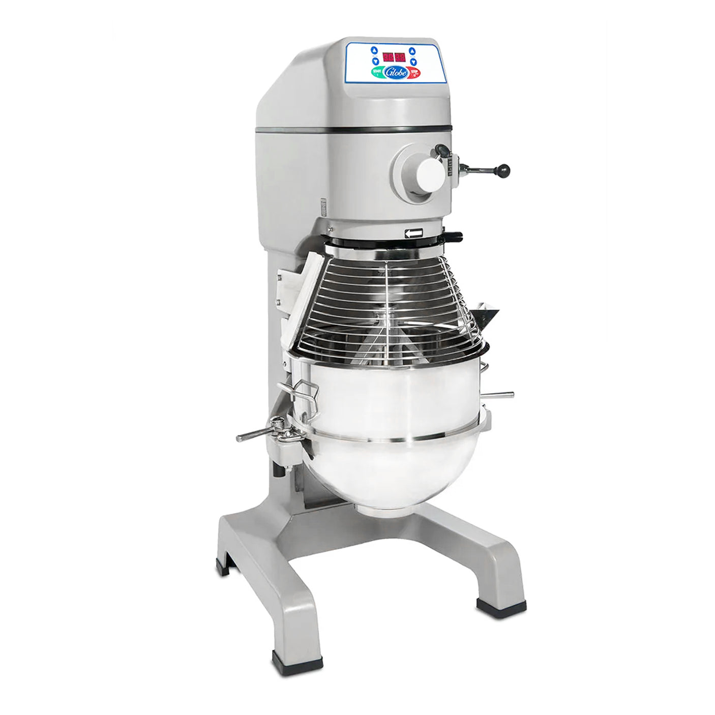 Globe SP40 40 Qt. Planetary Floor Mixer with Guard & Standard Accessories