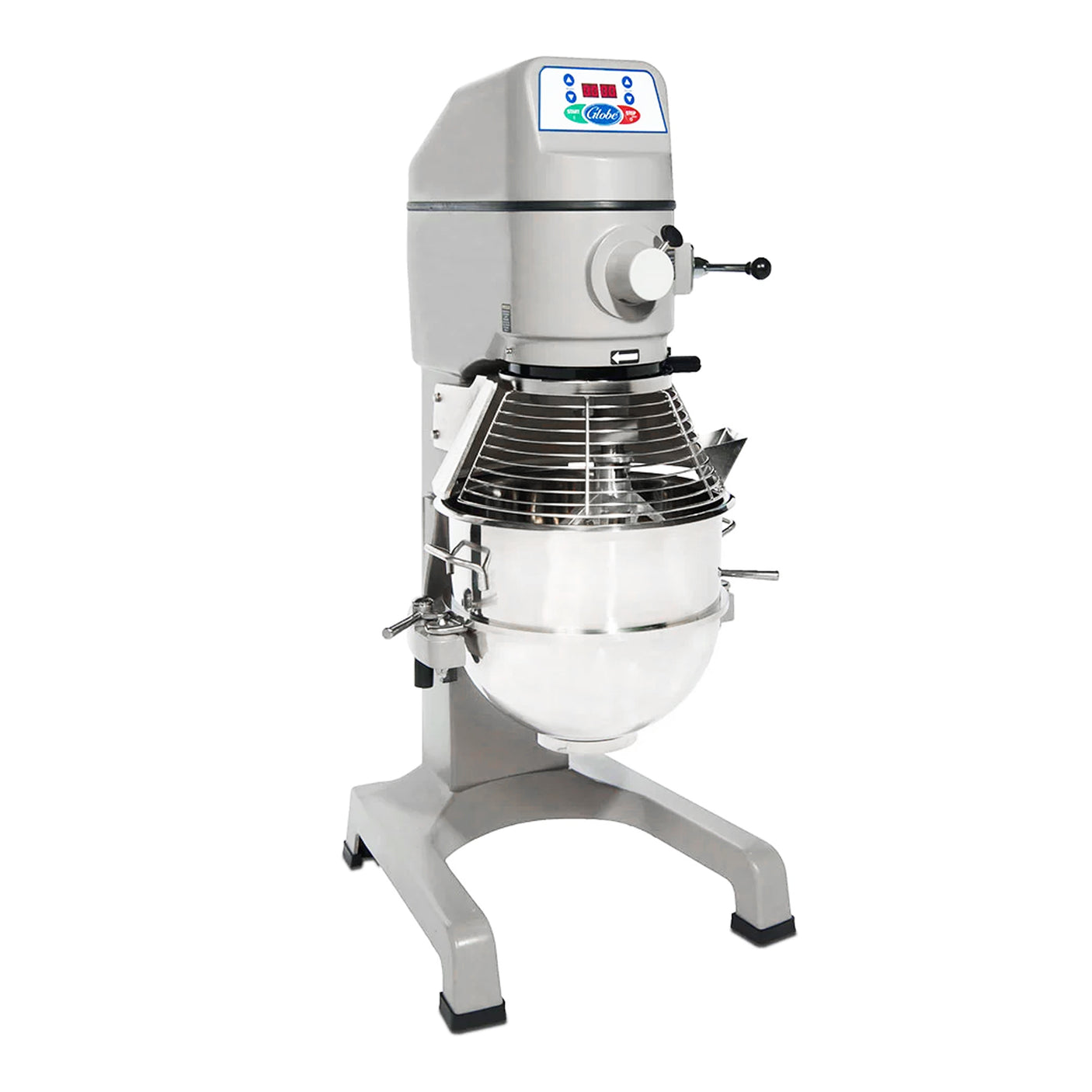 Globe SP30 30 Qt. Planetary Floor Mixer with Guard & Standard Accessories