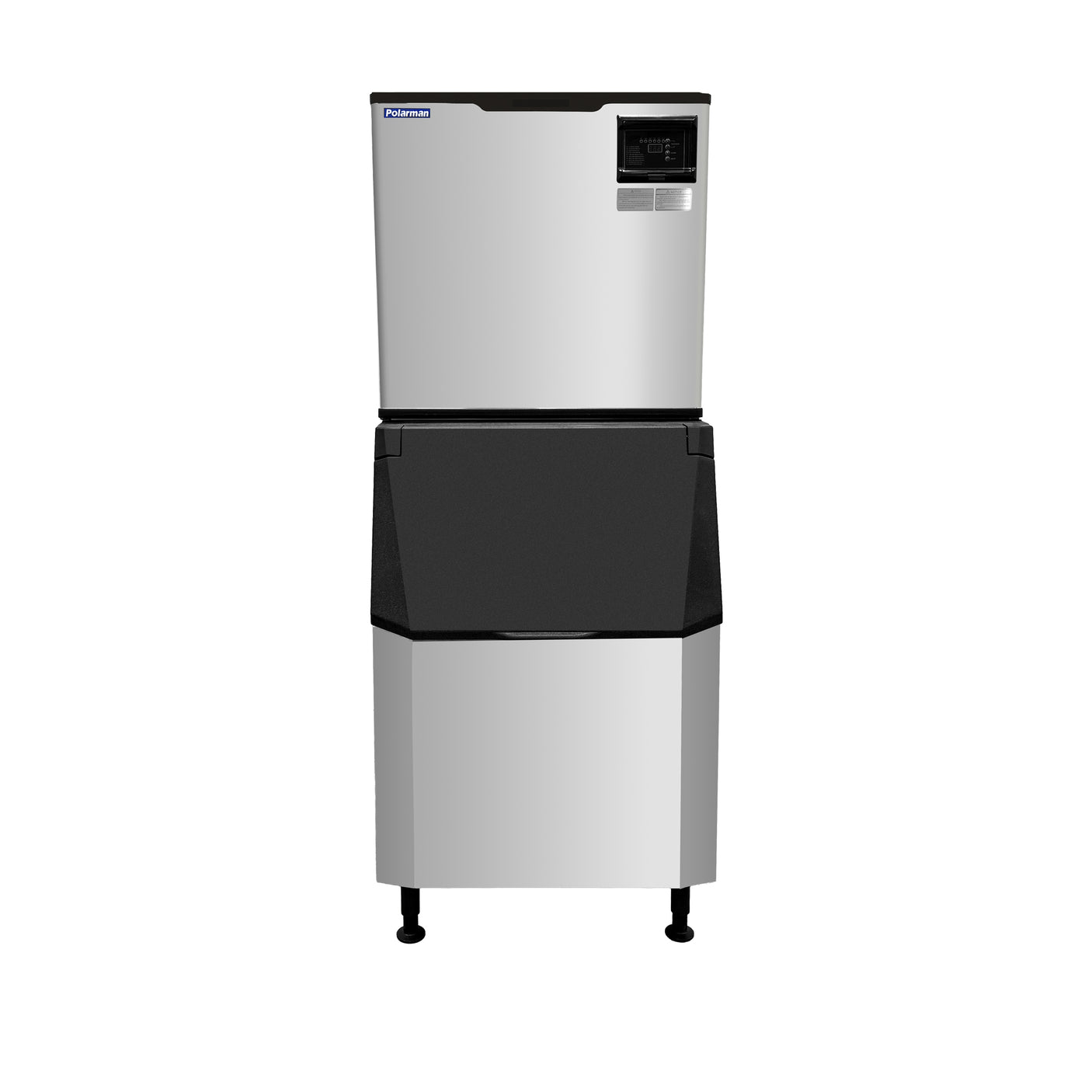 Polarman PLM-1029 30" Air-Cooled Cube 1000 lb Ice Machine with 440 lb Bin