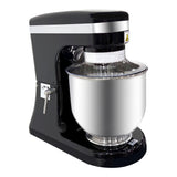 ChefAsst CA-MXN7C Black 7 Qt. Bowl Lift Countertop Mixer with Standard Accessories