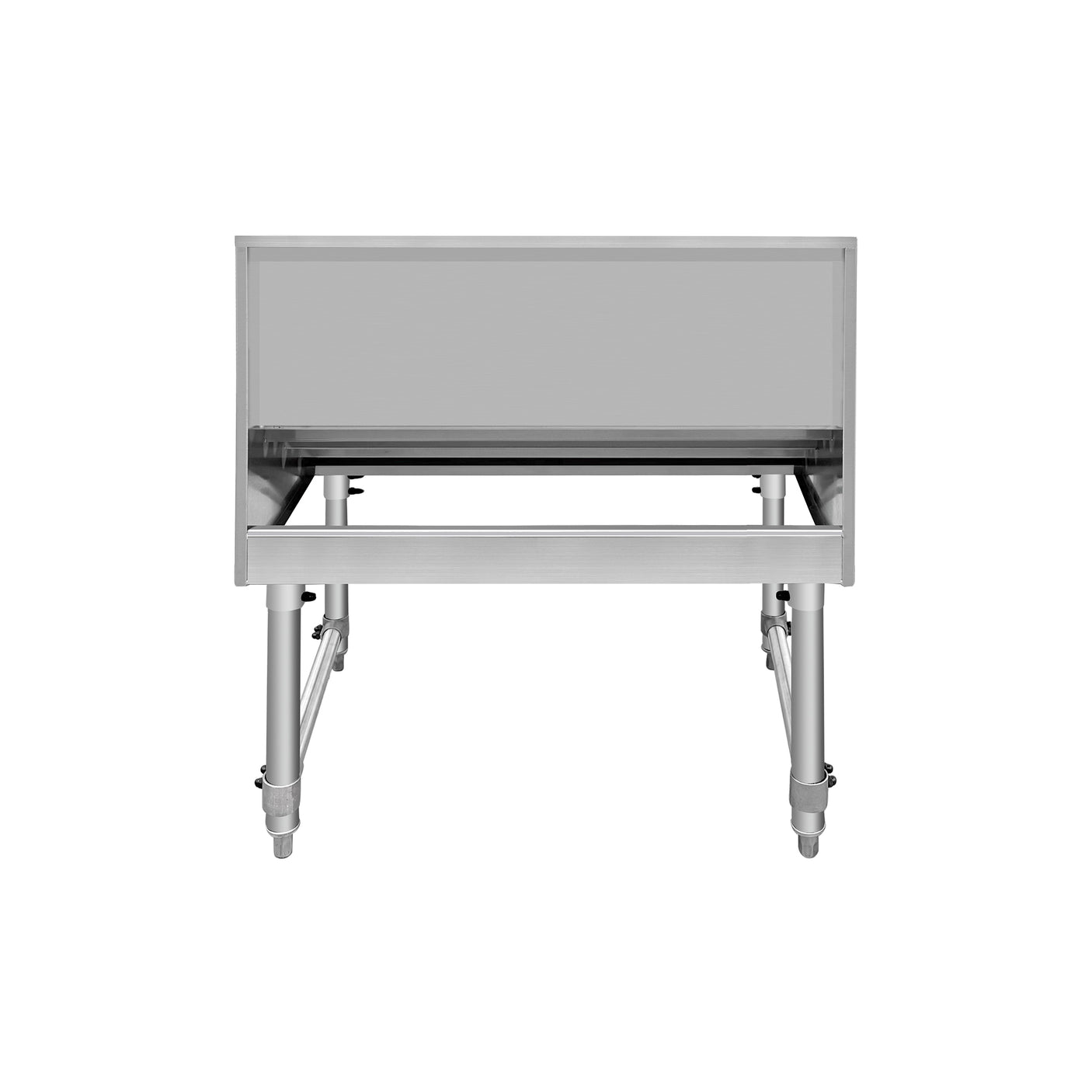 ChefAsst 36" Wide CA-LD3623-316 5-Tier Stainless Steel Commercial Liquor Shelf Display Rack