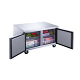 Dukers DUC36R 36" Undercounter Refrigerator with Two Solid Full Doors, 9.6 Cu.Ft.
