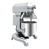 ChefAsst CA-MX10A 10 Qt. 3-Speed Planetary Stand Mixer with Guard & Standard Accessories