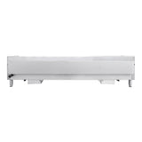 Flamaster FLM-G60-M 60" Countertop Griddle with Manual Control, NG/LPG, 150,000 BTU, 5 Burners