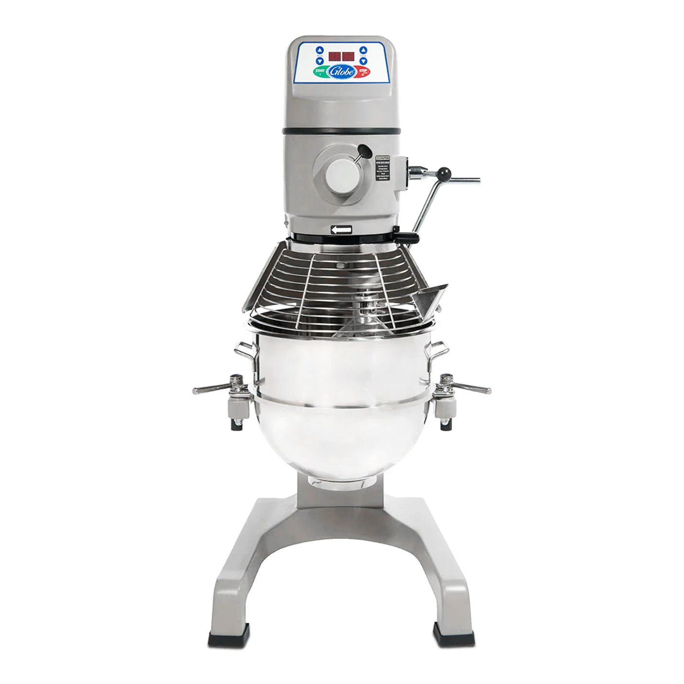 Globe SP30 30 Qt. Planetary Floor Mixer with Guard & Standard Accessories