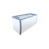 Polarman PLM-S460F 60" Mobile Ice Cream Display Freezer, Flat Sliding Lid with 5 Baskets, 13.1 cu. ft.