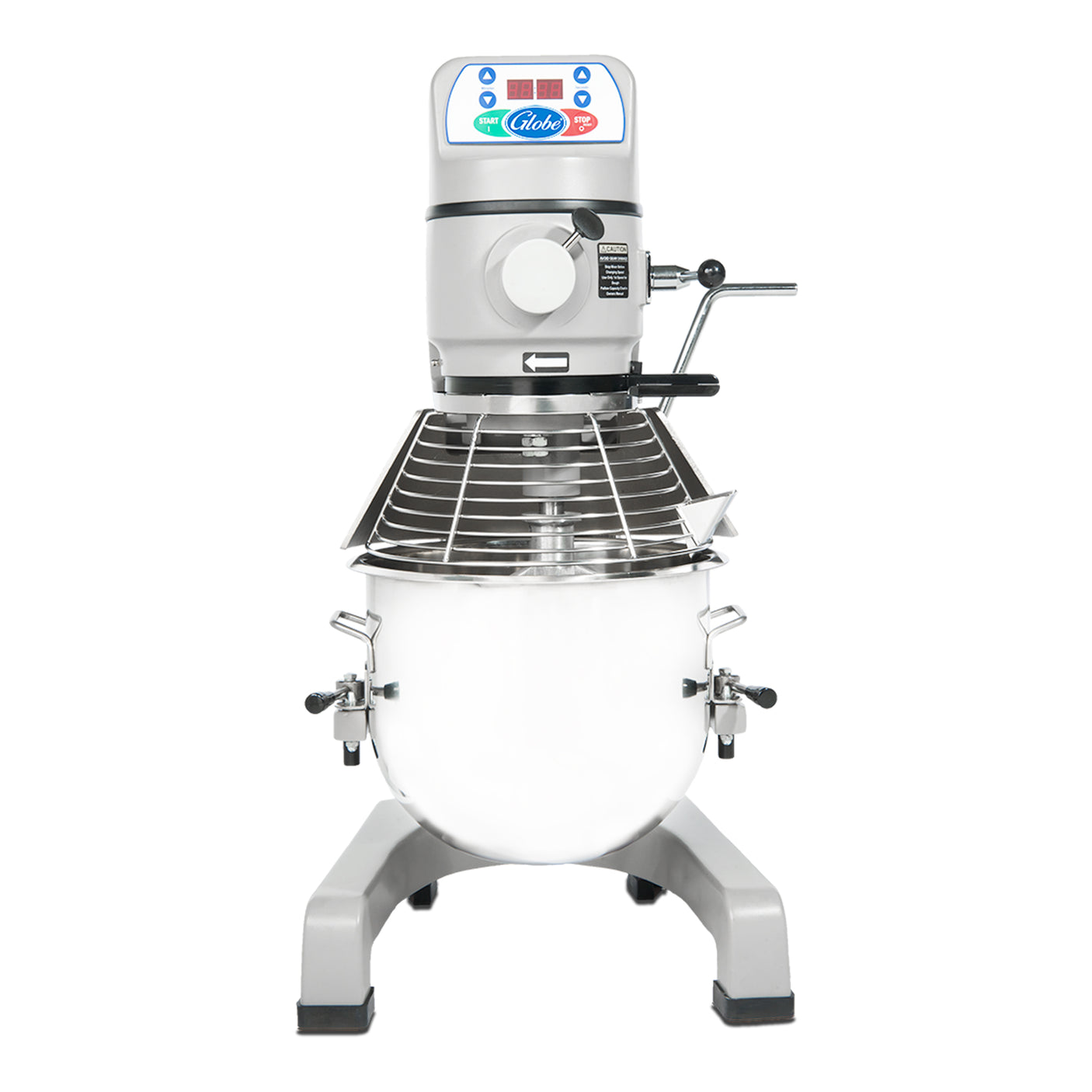 Globe SP25 25 Qt. Planetary Stand Mixer with Guard & Standard Accessories