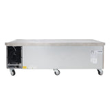 Polarman PLM-CBR72 74" Refrigerated Chef Base, 4 Drawers, 10.8 cu ft, Stainless Steel