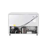 Polarman PLM-UC-48FS 48 1/4" Undercounter Freezer, 12 cu. ft, Stainless Steel, 2 Solid Doors