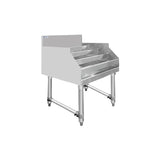 ChefAsst 24" Wide CA-LD2423-316 5-Tier Stainless Steel Commercial Liquor Shelf Display Rack