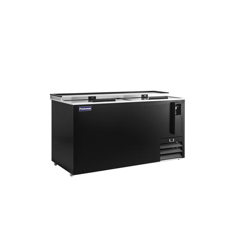 Polarman PLM-B65A 64 5/16" Black Horizontal Bottle Cooler