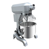 ChefAsst CA-MX20B 20 Qt. 3-Speed Planetary Stand Mixer with Guard & Standard Accessories