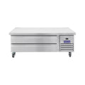 Polarman PLM-CBR60 62" Refrigerated Chef Base, 2 Drawers, 8.7 cu ft, Stainless Steel