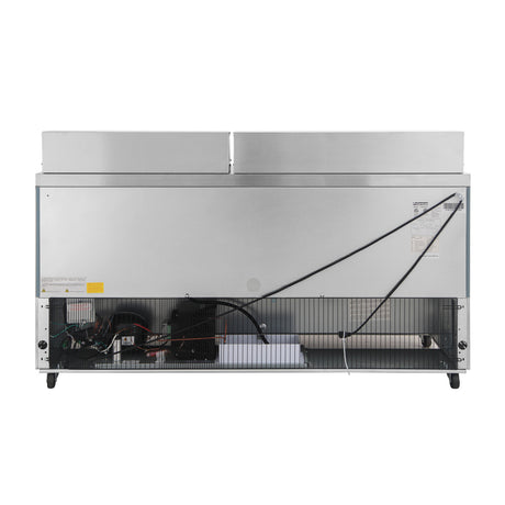 Polarman High Quality Sandwich/Salad Prep Table With Solid Full Doors