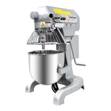 ChefAsst CA-MX10A 10 Qt. 3-Speed Planetary Stand Mixer with Guard & Standard Accessories