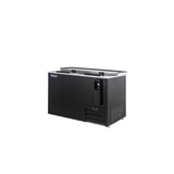 Polarman PLM-B50A 49 7/16" Black Horizontal Bottle Cooler