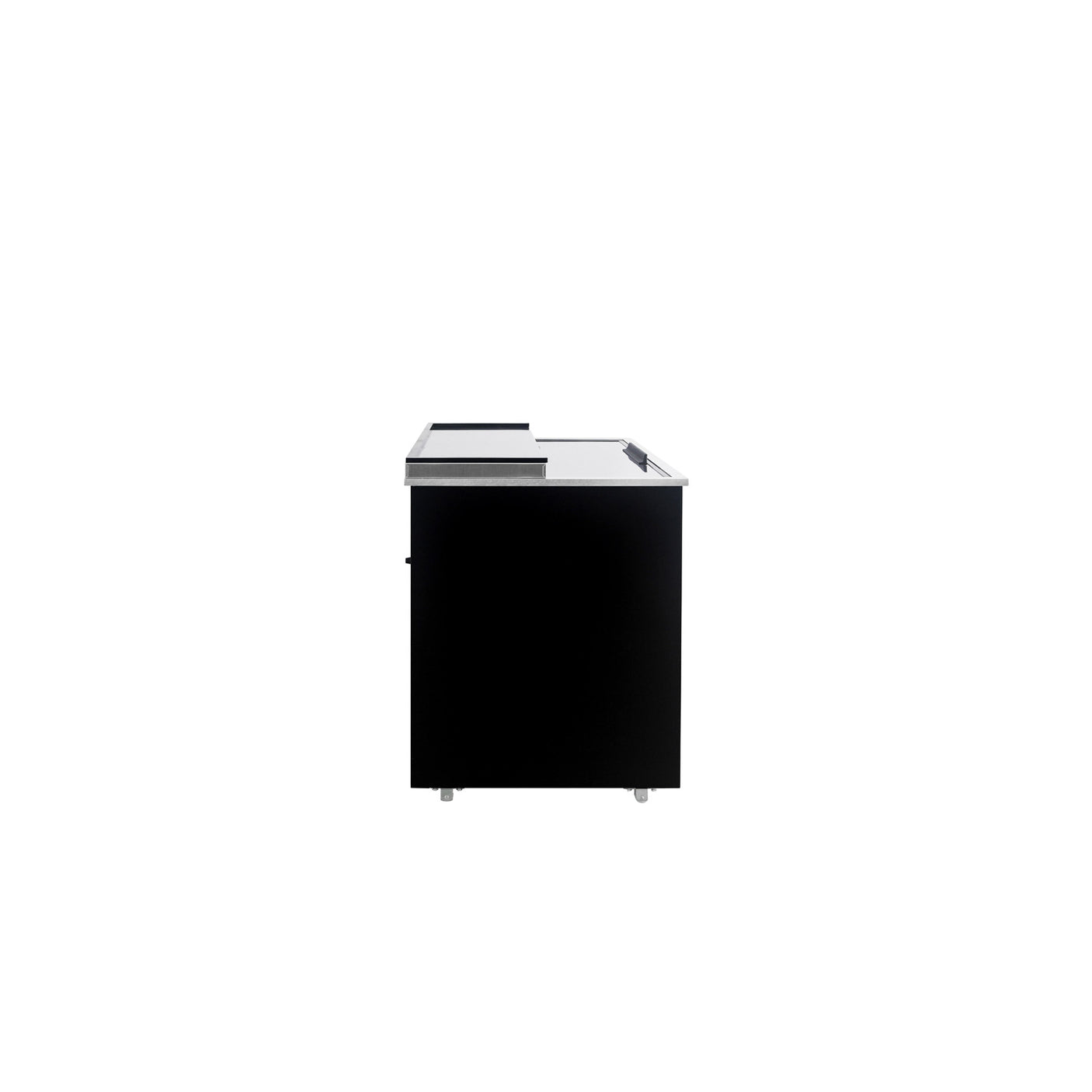 Polarman PLM-B36A 36 13/16" Black Horizontal Bottle Cooler