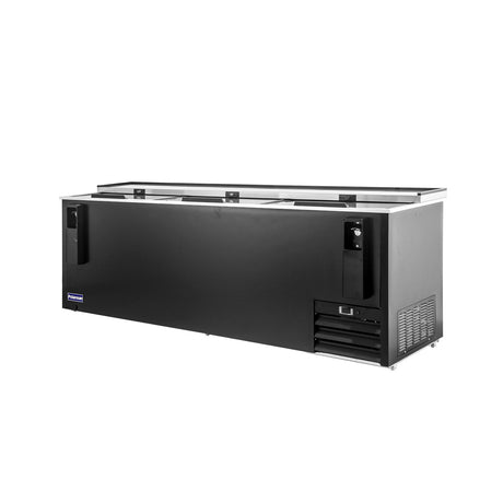 Polarman PLM-B95A 95 5/16" Black Horizontal Bottle Cooler