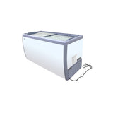 Polarman PLM-S460F 60" Mobile Ice Cream Display Freezer, Flat Sliding Lid with 5 Baskets, 13.1 cu. ft.