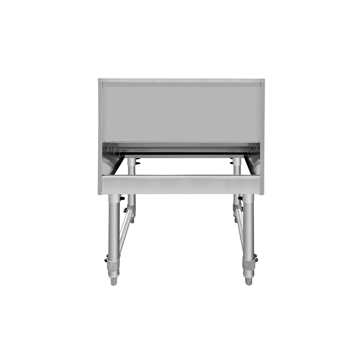 ChefAsst 24" Wide CA-LD2423-316 5-Tier Stainless Steel Commercial Liquor Shelf Display Rack