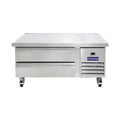 Polarman PLM-CBR48 50" Refrigerated Chef Base, 2 Drawers, 5.9 cu ft, Stainless Steel
