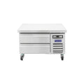 Polarman PLM-CBR36 37 15/16" Refrigerated Chef Base, 2 Drawers, 5.1 cu ft, Stainless Steel