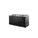 Polarman PLM-B65A 64 5/16" Black Horizontal Bottle Cooler