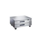 Dukers DCB48-D2 48" Refrigerated Chef Base with 2 Drawers, All Stainless Steel