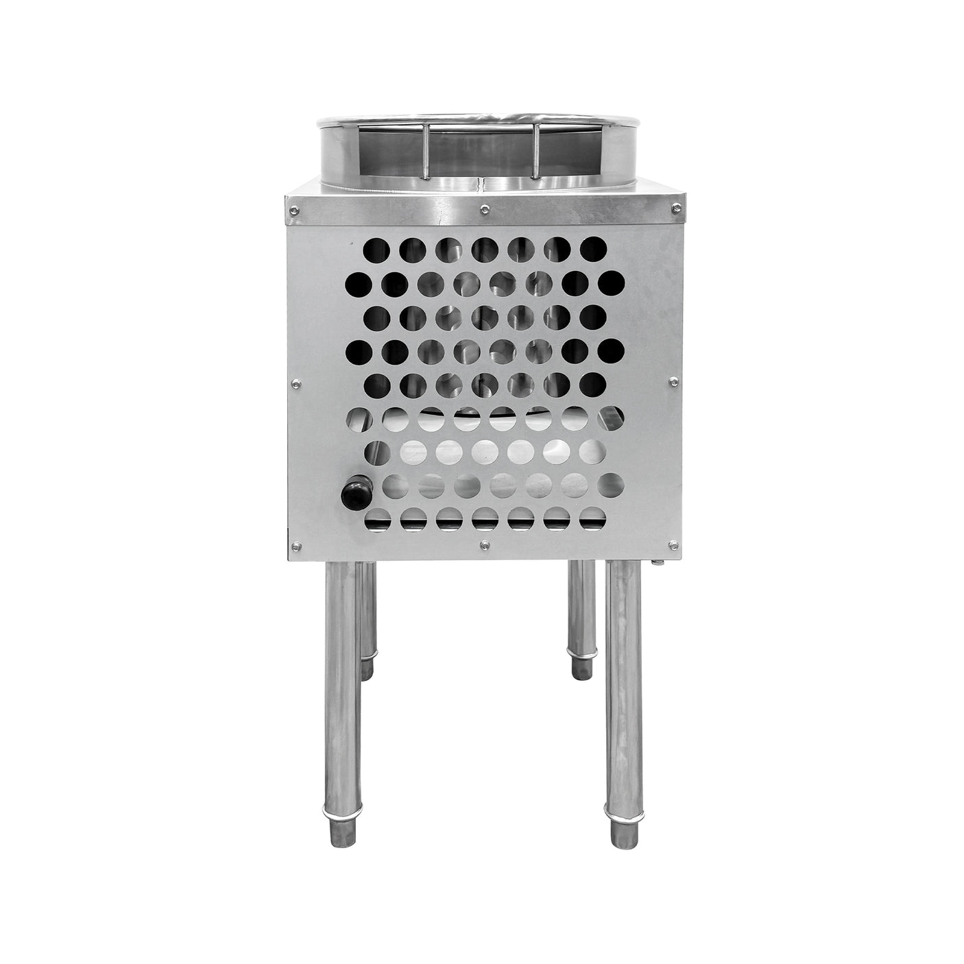 Flamaster FLM-WOK16-LP 17 1/2” Wok Range with 16” Ring, Liquid Propane, 125,000 BTU