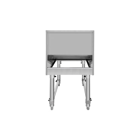 ChefAsst 18" Wide CA-LD1823-316 5-Tier Stainless Steel Commercial Liquor Shelf Display Rack