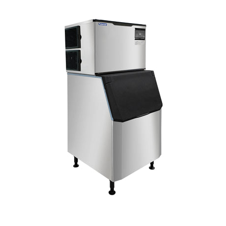 Polarman PLM-529 30" Air-Cooled Cube 500 lb Ice Machine with 375 lb Bin