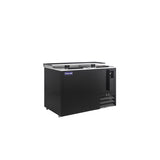 Polarman PLM-B50A 49 7/16" Black Horizontal Bottle Cooler