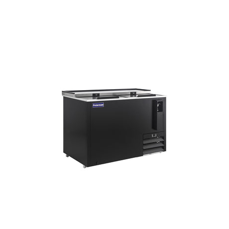 Polarman PLM-B50A 49 7/16" Black Horizontal Bottle Cooler